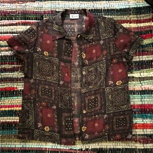 Vintage K Petite button down